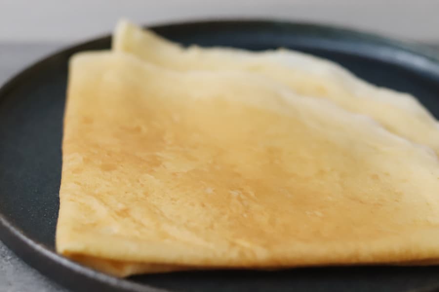 Handmade crepe batter with a unique blend crafted with care